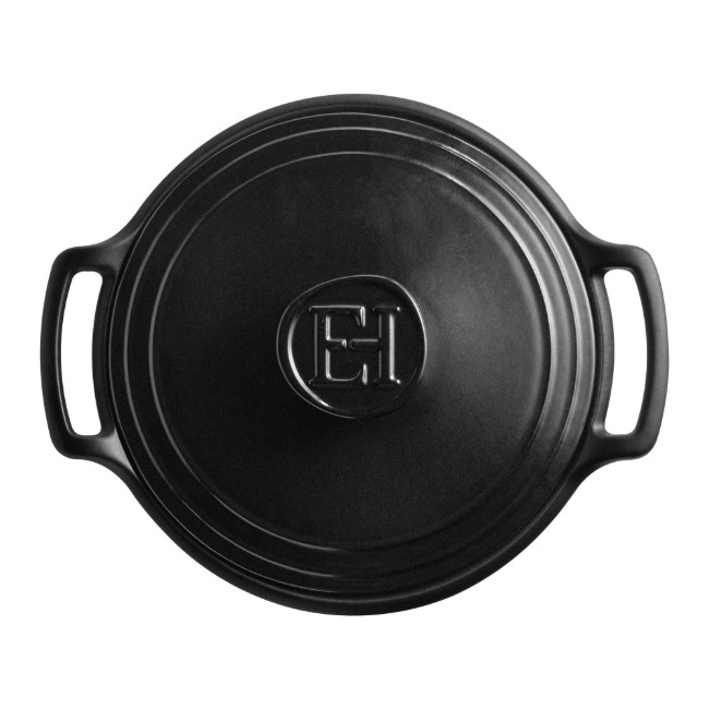Керамична тенджера за готвене Cocotte, 28,5 см / 4 л, "Sublime +", Slate - Emile Henry
