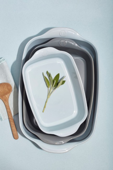 Правоъгълна тава за печене, керамика, 42,5x28 см/4 л, Ecume - Emile Henry