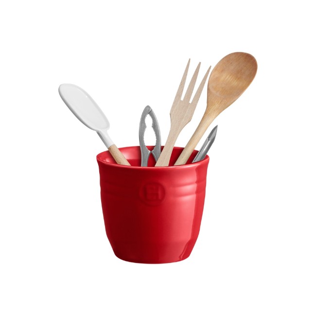 Поставка за кухненски прибори, керамика, 13 x 12 см, Burgundy - Emile Henry
