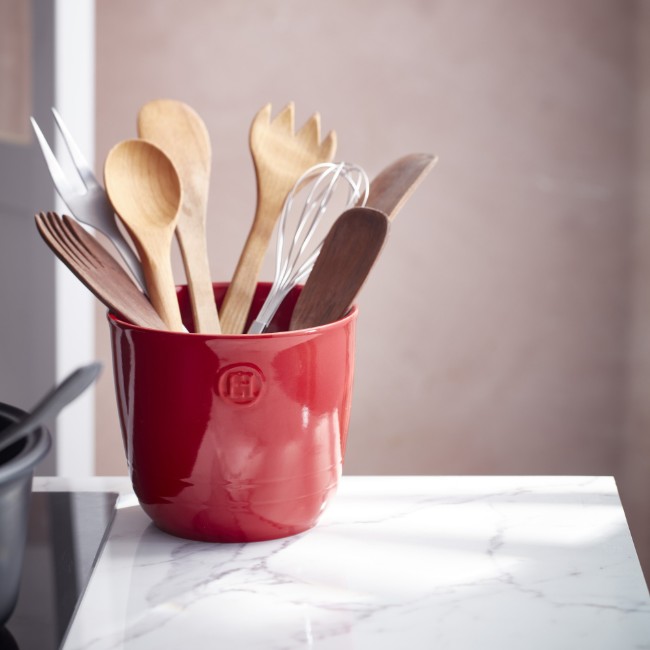 Поставка за кухненски прибори, керамика, 17 x 16,5 см, Burgundy - Emile Henry