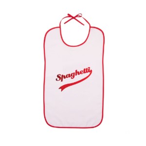 Възрастен номерник, 44 x 73 см, "Spaghetti", White - Tiseco