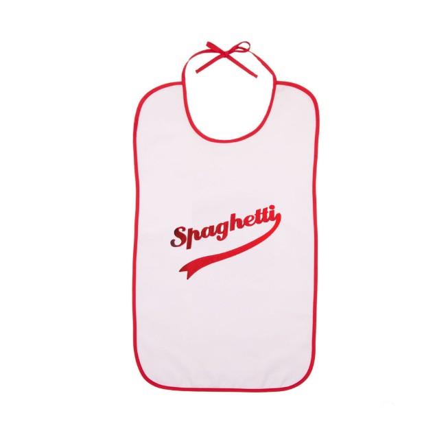 Възрастен номерник, 44 x 73 см, "Spaghetti", White - Tiseco
