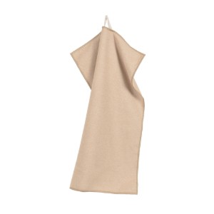 Комплект от 2 кухненски кърпи, микрофибър, 40 x 60 см,  "Essential", Sand - Tiseco