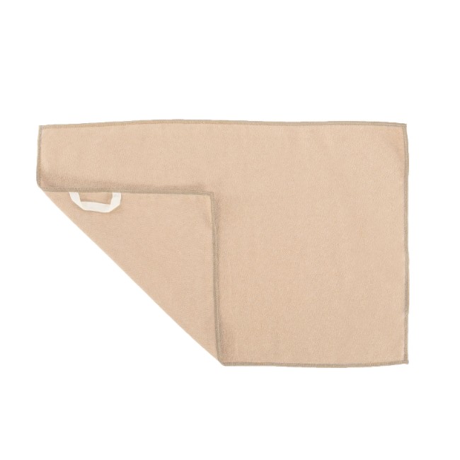 Комплект от 2 кухненски кърпи, микрофибър, 40 x 60 см,  "Essential", Sand - Tiseco