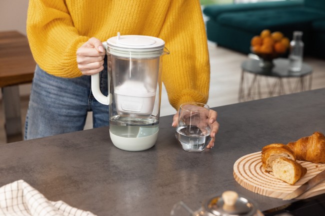 Филтърна кана, издание за 60-годишнината, изработена от стъкло, 2.5 л, Maxtra PRO (lightgreen) - BRITA