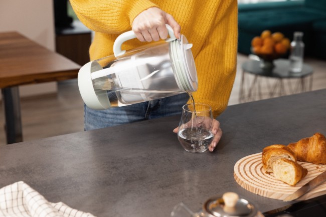 Филтърна кана, издание за 60-годишнината, изработена от стъкло, 2.5 л, Maxtra PRO (lightgreen) - BRITA