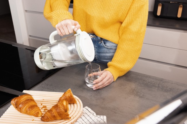 Филтърна кана, издание за 60-годишнината, изработена от стъкло, 2.5 л, Maxtra PRO (lightgreen) - BRITA