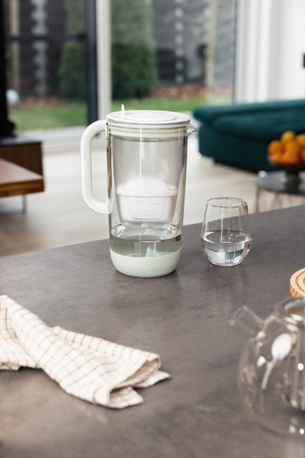 Филтърна кана, издание за 60-годишнината, изработена от стъкло, 2.5 л, Maxtra PRO (lightgreen) - BRITA