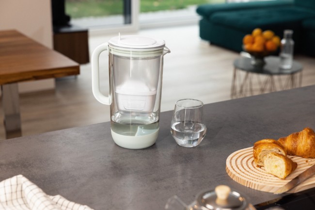 Филтърна кана, издание за 60-годишнината, изработена от стъкло, 2.5 л, Maxtra PRO (lightgreen) - BRITA