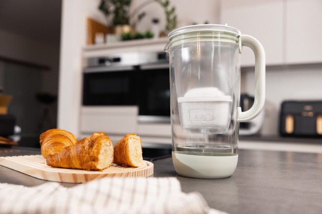 Филтърна кана, издание за 60-годишнината, изработена от стъкло, 2.5 л, Maxtra PRO (lightgreen) - BRITA