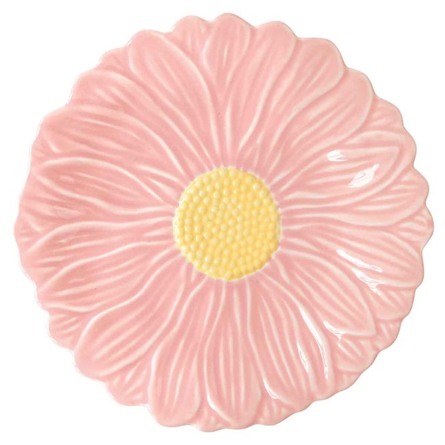 Порцеланова плоча, 16 см, "Daisy Pink" - Easy Life