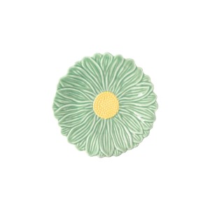 Порцеланова чиния, 16 см, "Daisy Green" - Easy Life