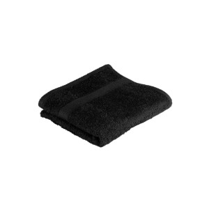 Кърпа за баня, памучна, 50x100 см, "Riva", Black -Tiseco