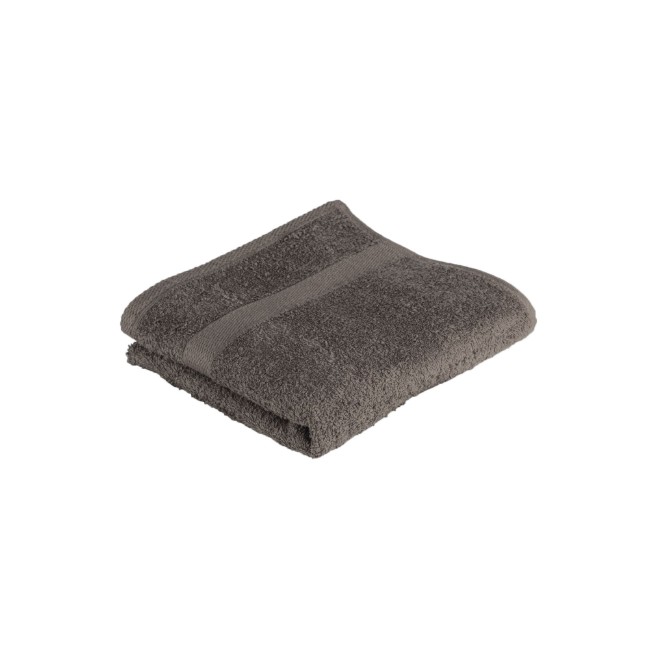 Кърпа за баня, памучна, 50x100 см, "Riva", Grey -Tiseco
