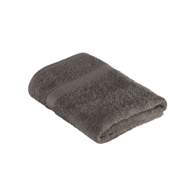 Кърпа за баня, памучна, 70x140 см, "Riva", Grey -Tiseco