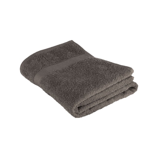 Кърпа за баня, памук, 100 x 150 см, "Riva", Грей - Tiseco