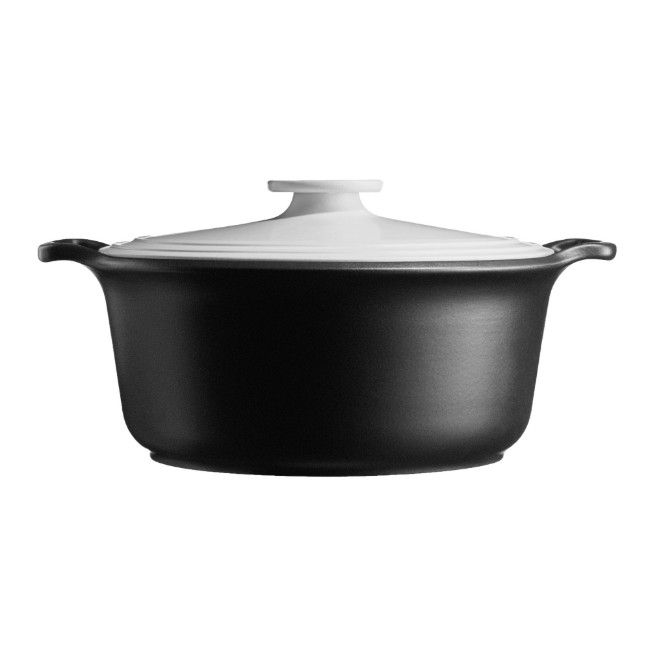 Керамична тенджера за готвене Cocotte, 31 см/5,5 л, "Sublime +", White&Slate - Emile Henry