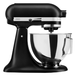 Стационарен миксер с купа 4.3 л, модел 95, Matte Black - KitchenAid