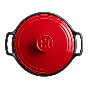 Керамична тенджера за готвене Cocotte, 31 см/5,5 л, "Sublime +", Burgundy - Emile Henry