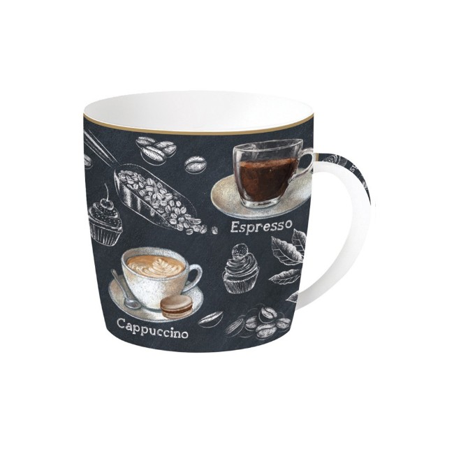 Чаша, порцелан, 350 мл, "Barista" - Easy Life