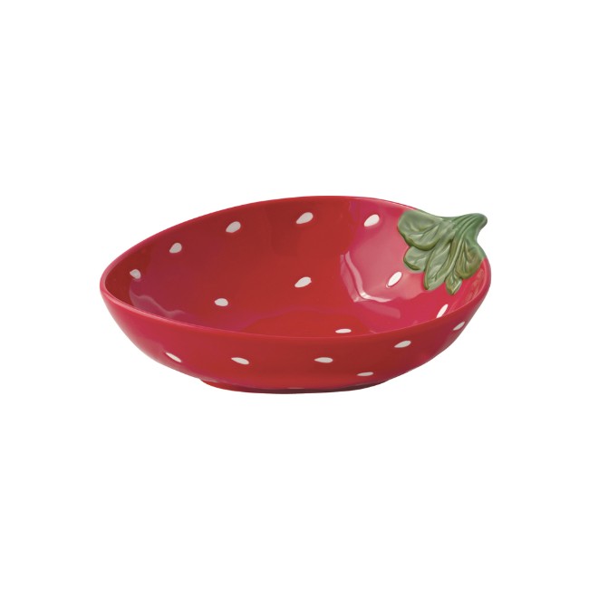 Порцеланова купа с форма на ягода, 22 x 18.5 см, "Jardin des Fraises" - Easy Life