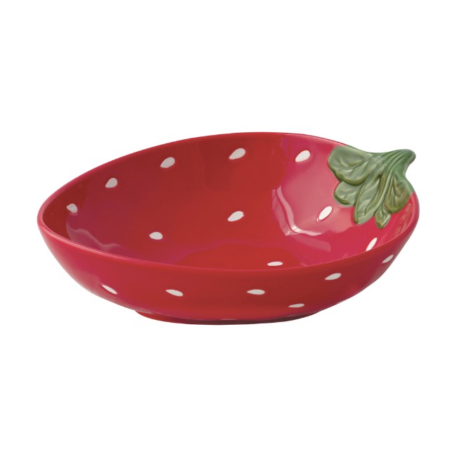 Порцеланова купа с форма на ягода, 22 x 18.5 см, "Jardin des Fraises" - Easy Life