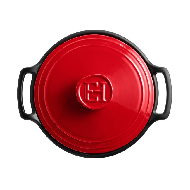 Керамична тенджера за готвене Cocotte, 28,5 см/4 л, "Sublime +", Burgundy - Emile Henry