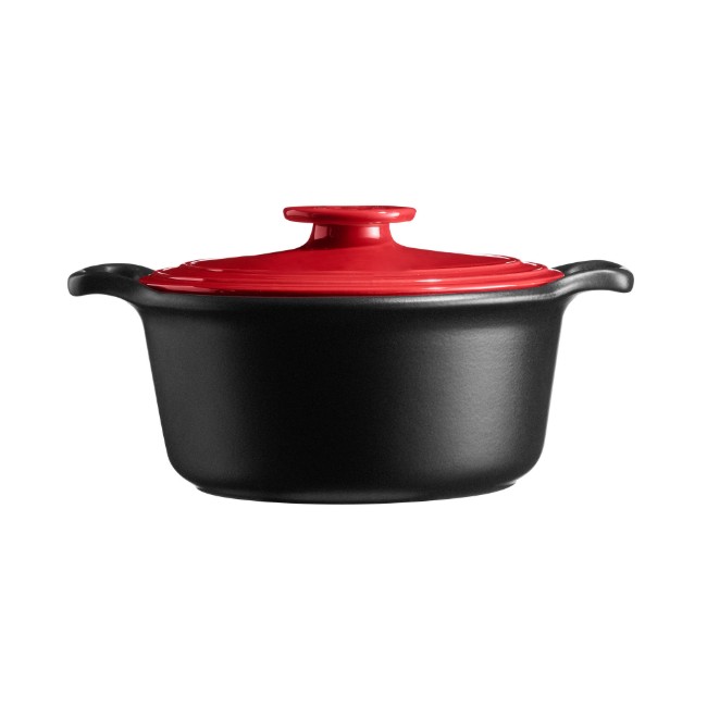 Керамична тенджера за готвене Cocotte, 28,5 см/4 л, "Sublime +", Burgundy - Emile Henry