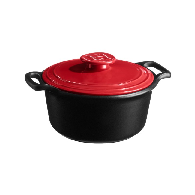 Керамична тенджера за готвене Cocotte, 25,5 см/3 л, "Sublime +", Burgundy - Emile Henry