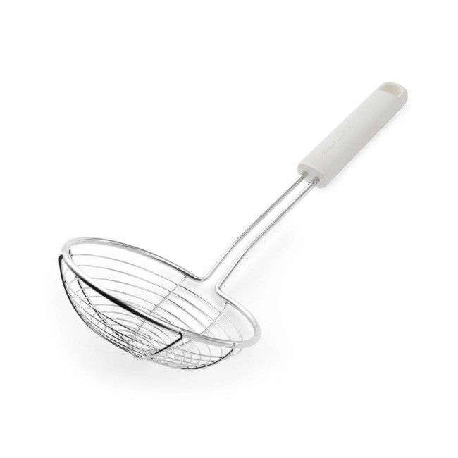 Скимер, неръждаема стомана, 35,5 см, "Classic", Porcelain White - KitchenAid