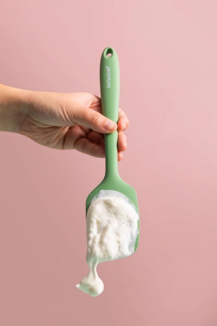 Силиконова шпатула, 27 см, зелена - Kitchen Craft