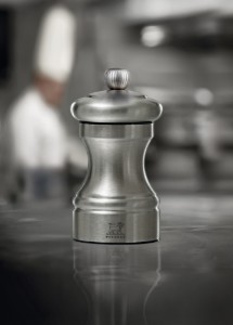 Мелничка за сол, 10 см, неръждаема стомана, "Bistro Chef Z", Stainless Steel - Peugeot