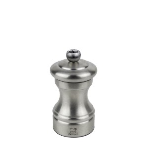 Мелничка за сол, 10 см, неръждаема стомана, "Bistro Chef Z", Stainless Steel - Peugeot