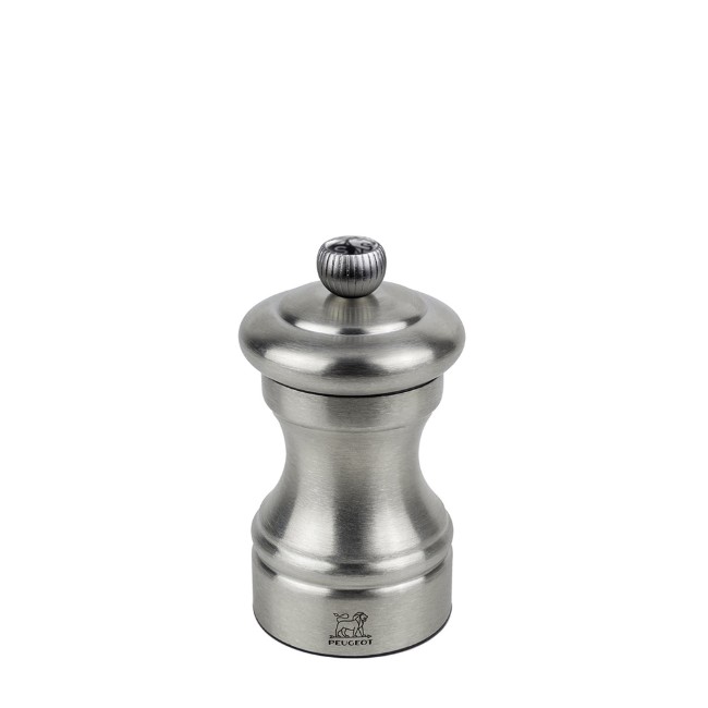 Мелничка за сол, 10 см, неръждаема стомана, "Bistro Chef Z", Stainless Steel - Peugeot