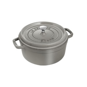 Чугунена тенджера Cocotte, 24 см/3,8 л, Graphite Grey - Staub
