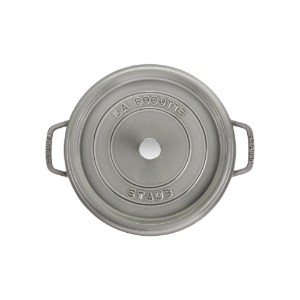 Чугунена тенджера Cocotte, 24 см/3,8 л, Graphite Grey - Staub