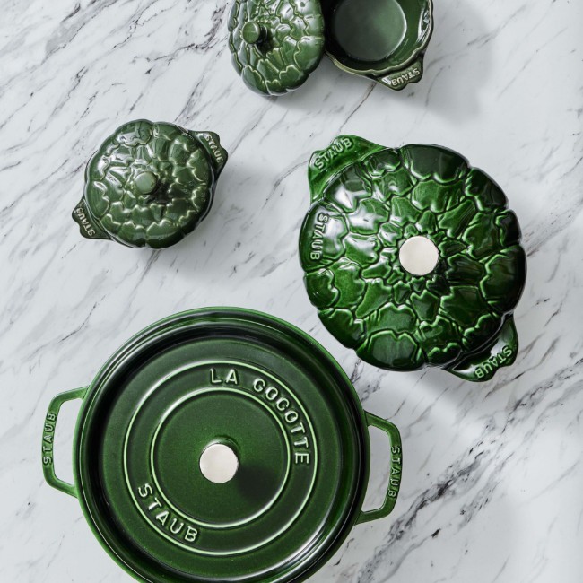 Тенджера за готвене Cocotte, изработена от чугун 24 см/3,8 л, Basil - Staub