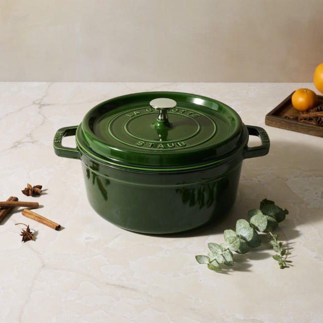 Тенджера за готвене Cocotte, изработена от чугун 24 см/3,8 л, Basil - Staub