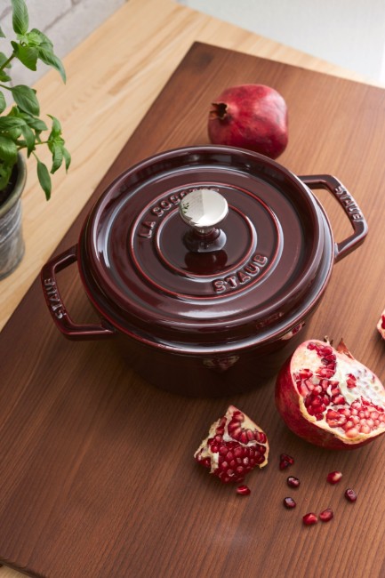 Чугунен съд за готвене Cocotte, 24 см/3,8 л, Гренадин - Staub