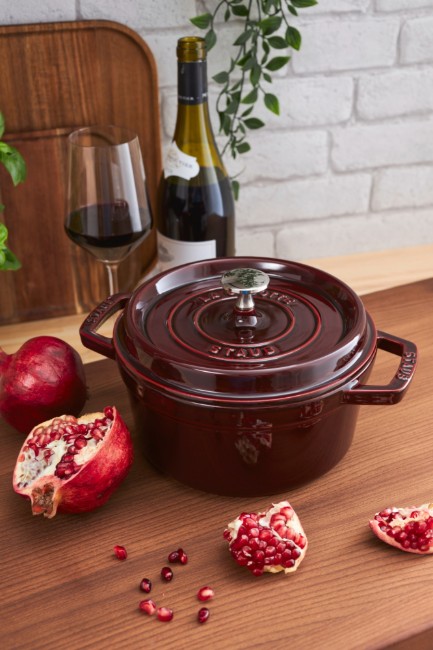 Чугунен съд за готвене Cocotte, 24 см/3,8 л, Гренадин - Staub