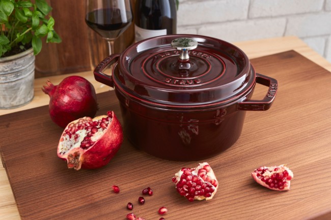 Чугунен съд за готвене Cocotte, 24 см/3,8 л, Гренадин - Staub