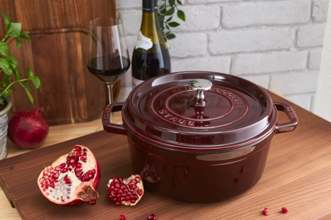 Чугунен съд за готвене Cocotte, 24 см/3,8 л, Гренадин - Staub