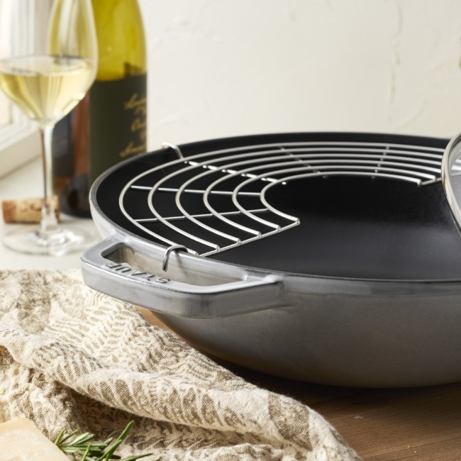 Wок тиган, чугун, 30см, Graphite Grey - Staub