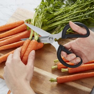 Многофункционална ножица, неръждаема стомана, 23 см, черна - марка KitchenAid
