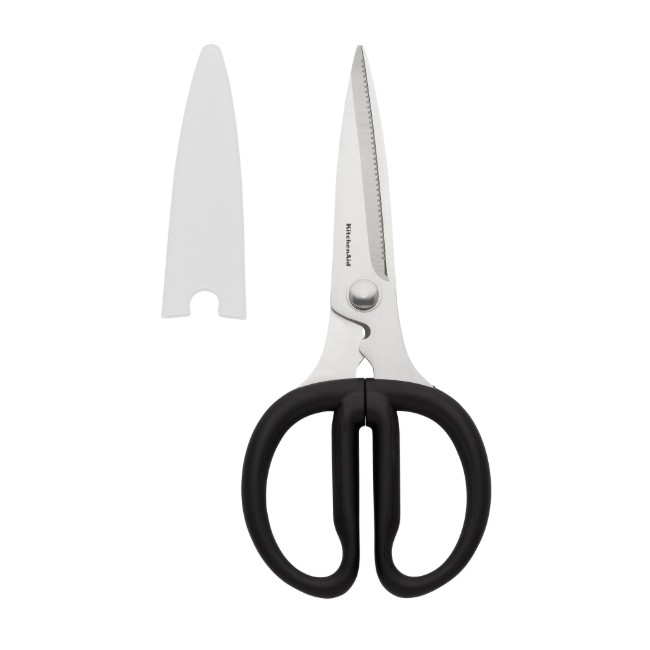 Многофункционална ножица, неръждаема стомана, 23 см, черна - марка KitchenAid