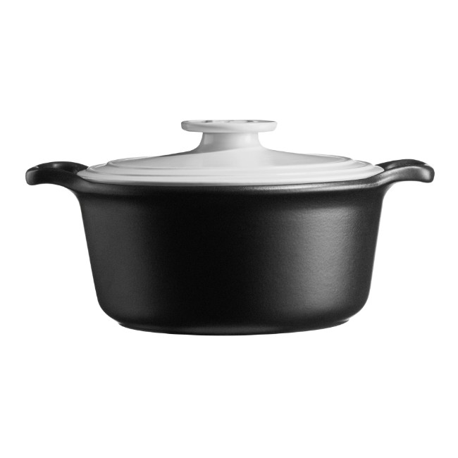 Керамична тенджера за готвене Cocotte, 28,5 см/4 л, "Sublime +", White&Slate - Emile Henry