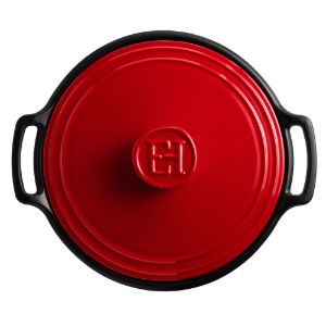 Керамична тенджера за готвене Cocotte, 33 см/6,5 л, "Sublime +", Burgundy - Emile Henry