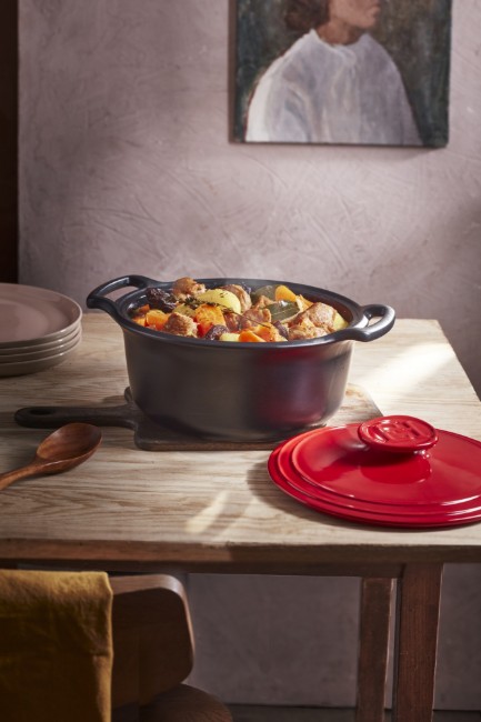 Керамична тенджера за готвене Cocotte, 33 см/6,5 л, "Sublime +", Burgundy - Emile Henry