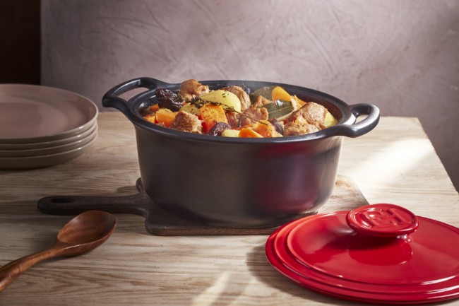 Керамична тенджера за готвене Cocotte, 33 см/6,5 л, "Sublime +", Burgundy - Emile Henry