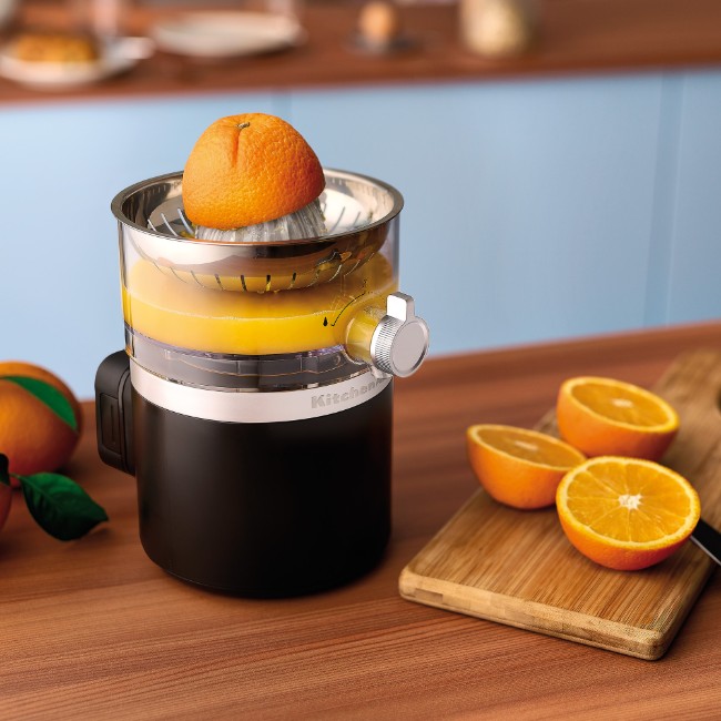Go Cordless цитрусова сокоиздавачка без батерия, 0.47L, Matte Black - KitchenAid
